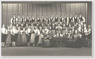 Das Ensemble im Jahr 1950